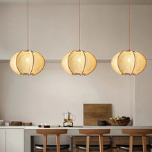 Load image into Gallery viewer, Lightsin Handcrafted Wooden LED Pendant Light with Modern Style Lightsin����