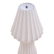 Load image into Gallery viewer, 104cm H Modern White LED Novelty Floor Lamp Chrome Base Floor Lamps Living and Home