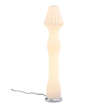 Load image into Gallery viewer, 104cm H Modern White LED Novelty Floor Lamp Chrome Base Floor Lamps Living and Home