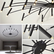 Load image into Gallery viewer, Lightsin Sophisticated Metal Multi-Head Lighting Fixture Lightsin