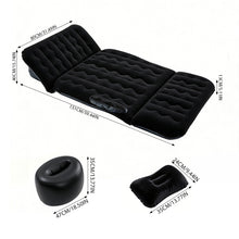 Load image into Gallery viewer, Inflatable Car Back Seat Air Mattress with Pump