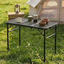 Load image into Gallery viewer, Portable Height Adjustable Camping Folding Table