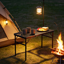 Load image into Gallery viewer, Portable Height Adjustable Camping Folding Table