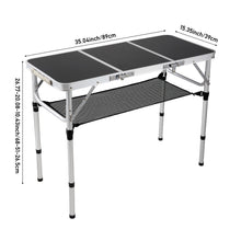 Load image into Gallery viewer, Folding Camping Table with Carrying Handle
