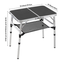 Load image into Gallery viewer, Folding Camping Table with Carrying Handle