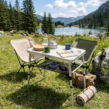Load image into Gallery viewer, Folding Camping Table with Carrying Handle