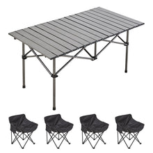 Load image into Gallery viewer, Portable Folding Camping Table & Chair Set