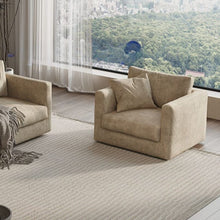 Load image into Gallery viewer, Cottonfy Retro Elegance Luxe Fabric Sofa with Mid-Century Charm Cottonfy UK