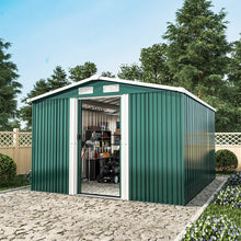 Load image into Gallery viewer, Large Metal Garden Tool Storage Shed, PM0052PM0053PM0054PM0055