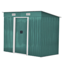 Load image into Gallery viewer, Compact Metal Storage Tool Shed for Garden Patio