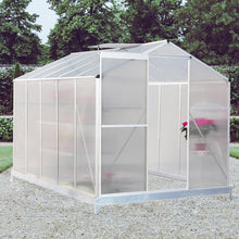 Load image into Gallery viewer, White Framed Garden Hobby Greenhouse with Vent
