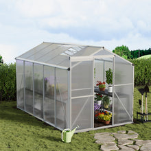 Load image into Gallery viewer, Aluminium Hobby Greenhouse with Window Opening