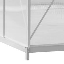 Load image into Gallery viewer, Aluminium Hobby Greenhouse with Base and Window Opening