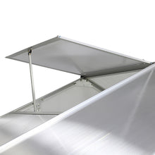 Load image into Gallery viewer, Aluminium Hobby Greenhouse with Base and Window Opening