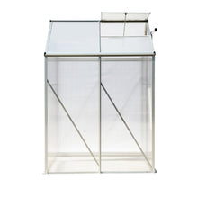 Load image into Gallery viewer, Aluminium Hobby Greenhouse with Window Opening