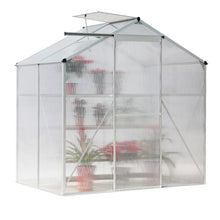Load image into Gallery viewer, Aluminium Hobby Greenhouse with Window Opening