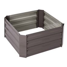 Load image into Gallery viewer, Galvanized Steel Square Raised Garden Bed Planter Box