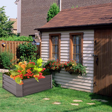 Load image into Gallery viewer, Galvanized Steel Square Raised Garden Bed Planter Box