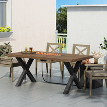 Load image into Gallery viewer, Industrial Metal X-Shaped Legs for Tables Desks for DIY Set of 2 Living and Home
