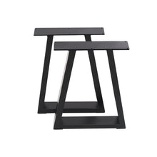 Load image into Gallery viewer, 2 Pcs Industrial Metallic Table Legs for Home DIY Living and Home