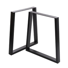 Load image into Gallery viewer, Set of 2 Metal Table Legs Heavy Duty Industrial DIY Furniture Legs Table Legs Living and Home