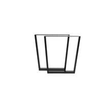 Load image into Gallery viewer, Industrial Set of 2 Table Legs DIY Steel Furniture Legs Table Legs Living and Home