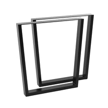 Load image into Gallery viewer, Industrial Set of 2 Table Legs DIY Steel Furniture Legs Table Legs Living and Home