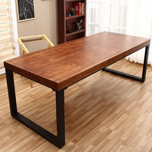 Load image into Gallery viewer, Industrial Heavy Duty Rectangular Iron Table Legs Living and Home