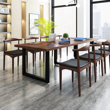Load image into Gallery viewer, Industrial Heavy Duty Rectangular Iron Table Legs Living and Home