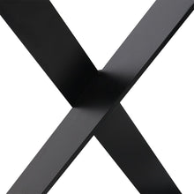 Load image into Gallery viewer, 2Pcs X-Shaped Metal Table Legs DIY for Dining Table Table Legs Living and Home