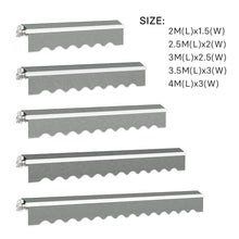 Load image into Gallery viewer, Retractable Patio Awning - Manual Shelter - Grey Awnings Living and Home