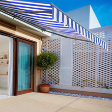 Load image into Gallery viewer, Manual Shelter Retractable Patio Awning Patio Awnings Living and Home