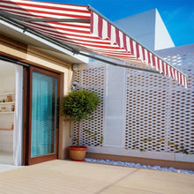 Load image into Gallery viewer, Manual Shelter Retractable Patio Awning Patio Awnings Living and Home