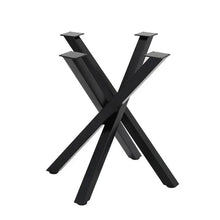 Load image into Gallery viewer, Criss Cross Metal Coffee Table Legs Replacement Living and Home