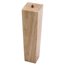 Load image into Gallery viewer, 4 Pieces Square Wooden Furniture Legs Chair Sofa Feet Replacement Living and Home