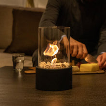 Load image into Gallery viewer, Round Tabletop Ventless Ethanol Fireplace