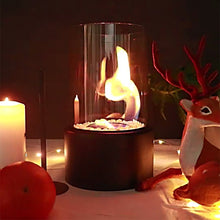 Load image into Gallery viewer, Round Tabletop Ventless Ethanol Fireplace