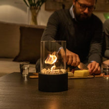 Load image into Gallery viewer, Round Tabletop Ventless Ethanol Fireplace