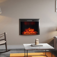 Load image into Gallery viewer, Gengmei EF-26A Curved Electric Fireplace: Stylish Heating with Adjustable Flame Colors Living and Home