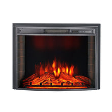 Load image into Gallery viewer, Gengmei EF-26A Curved Electric Fireplace: Stylish Heating with Adjustable Flame Colors Living and Home