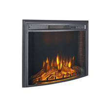 Load image into Gallery viewer, Gengmei EF-26A Curved Electric Fireplace: Stylish Heating with Adjustable Flame Colors Living and Home