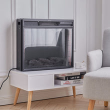 Load image into Gallery viewer, Electric Fireplace: Sleek Recessed Design with Dual Heating Options Living and Home