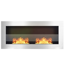 Load image into Gallery viewer, Wall Mounted Recessed Ethanol Fireplace for Living Room Living and Home