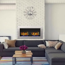 Load image into Gallery viewer, Wall Mounted Recessed Ethanol Fireplace for Living Room Living and Home