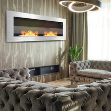 Load image into Gallery viewer, Wall Mounted Recessed Ethanol Fireplace for Living Room Living and Home