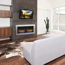 Load image into Gallery viewer, Wall Mounted Recessed Ethanol Fireplace for Living Room Living and Home