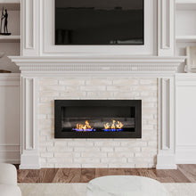 Load image into Gallery viewer, 35Inch 47Inch Indoor Under TV Bio Ethanol Fireplace Wall Mounted Biofire Bio Ethanol Fireplaces Living and Home