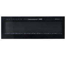 Load image into Gallery viewer, 60 Inch Wall Mounted Fireplace Mirror-colour Fire with 12 Flame Colour Wall Mounted Fires Living and Home