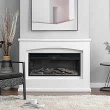 Load image into Gallery viewer, 34-Inch Embedded Electric Fireplace: Stylish Atmosphere Light with Dual Heating Options Living and Home