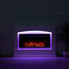 Load image into Gallery viewer, 34-Inch Embedded Electric Fireplace: Stylish Atmosphere Light with Dual Heating Options Living and Home